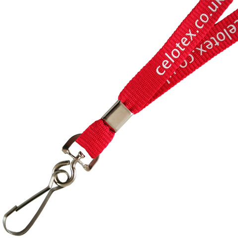 10mm Flat Polyester Lanyards