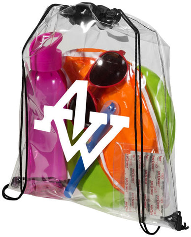 Lancaster Clear PVC Backpack