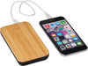 6000 mAh Bamboo Wireless Powerbank
