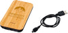 6000 mAh Bamboo Wireless Powerbank
