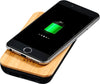 6000 mAh Bamboo Wireless Powerbank