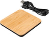 Bamboo & Fabric Wireless Powerbank