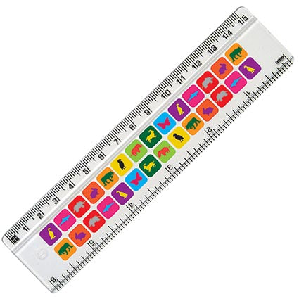 Plastic 15cm Ruler