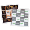 16 Piece Chocolate Neapolitan Trays