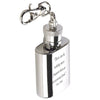 1oz Flask Keyrings