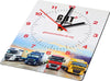 Brite Rectangular Wall Clocks