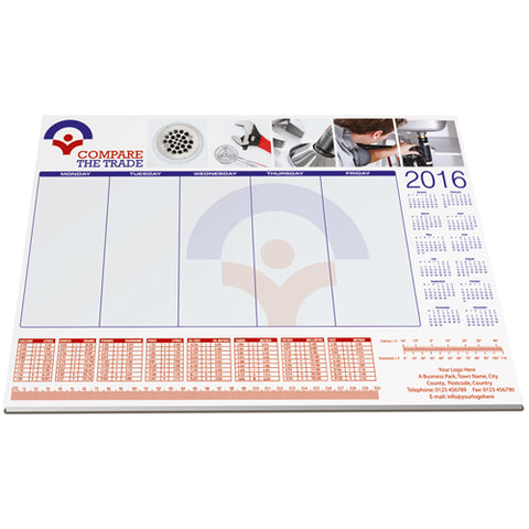 25 Sheet A3 Desk Pads