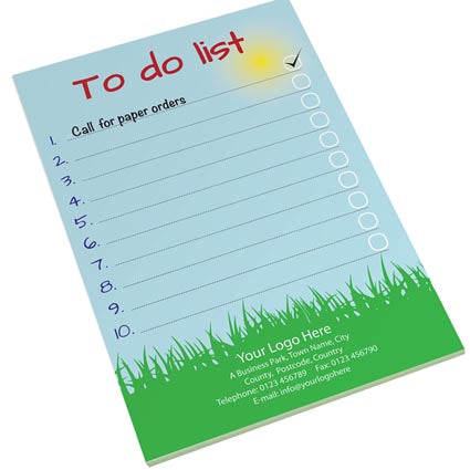 25 Sheet A5 Notepads