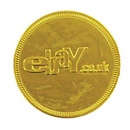 38mm Embossed Chocolate Coins