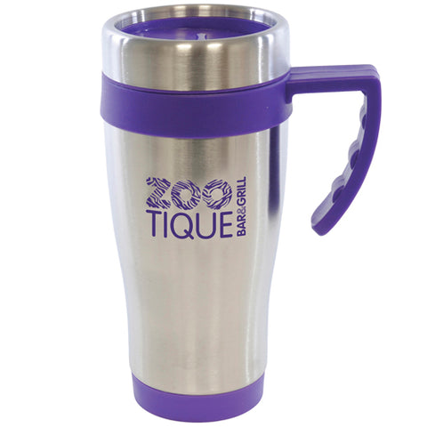 450ml Oregan Stainless Steel Travel Mugs
