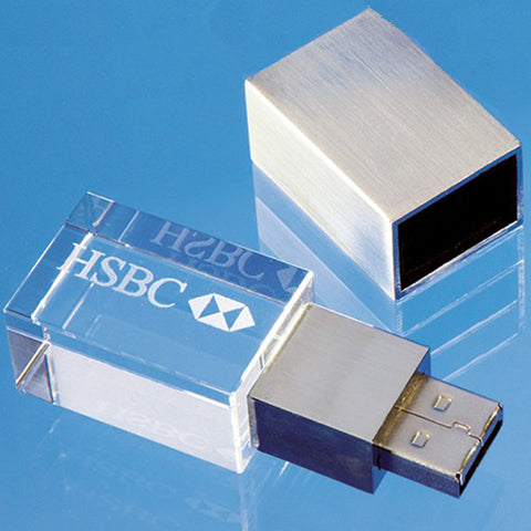 4GB Luxury Optical Crystal USB Flashdrives