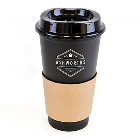 500ml Paper Sleeve Take Away Mugs
