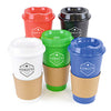 500ml Paper Sleeve Take Away Mugs  - Image 5