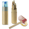 6 Colour Pencils with Sharpener  - Image 3