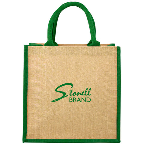 Coloured Brighton Jute Bag