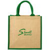 Coloured Brighton Jute Bag