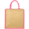 Coloured Brighton Jute Bag