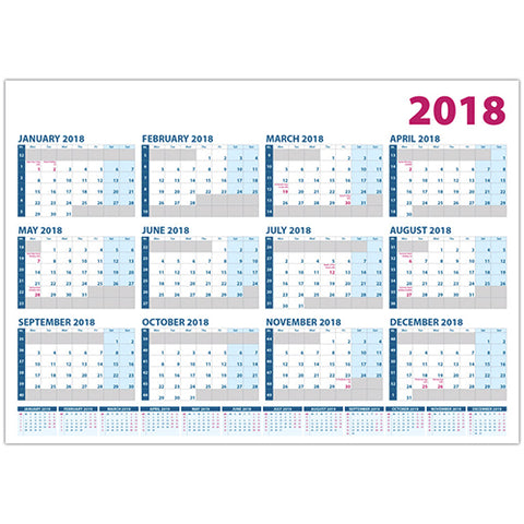 A1 Wall Planners