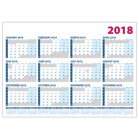 A2 Wall Planners
