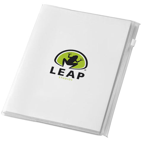A5 PVC Zipped Notebooks
