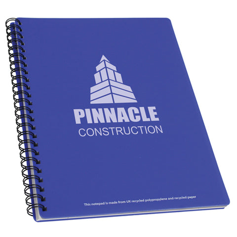 A5 Recycled Polypropylene Notepad