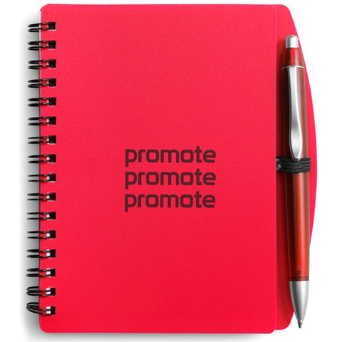 A6 Plastic Cover Notebooks