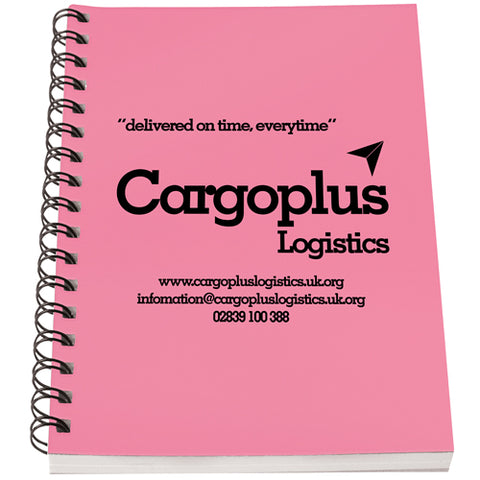 A6 Polypropylene Spiral Bound Notebooks