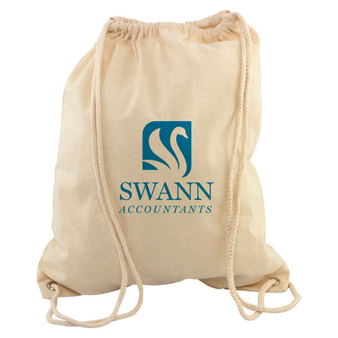 Hartley 5oz Cotton Drawstring Bag