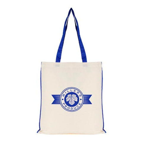 7oz Colour Trim Shopper Bags