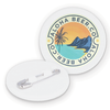 42mm Round Pin Badge