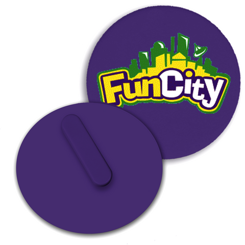 55mm Recycled Clip Badges