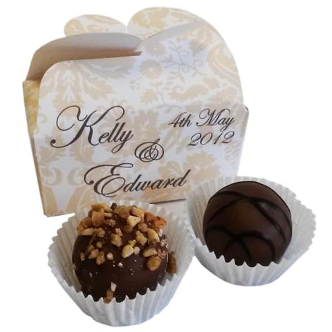 Chocolate Truffle Duo Butterfly Boxes
