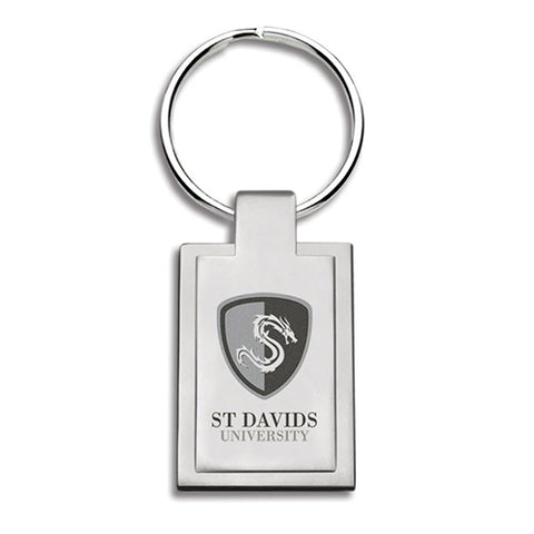 Classic Metal Rectangle Keyrings