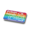 70mm Rectangle Plastic Button Badges