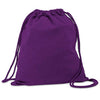 Cotton Drawstring Back Pack  - Image 4