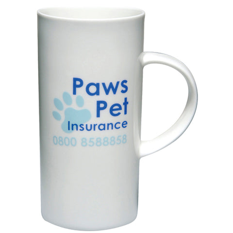 Cylinder Bone China Mugs