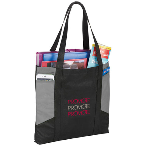 Dual Colour Non Woven Tote Bags