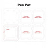 Camouflage Foam Pen Pots  - Image 2