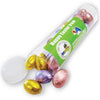Foil Chocolate Egg Tubes