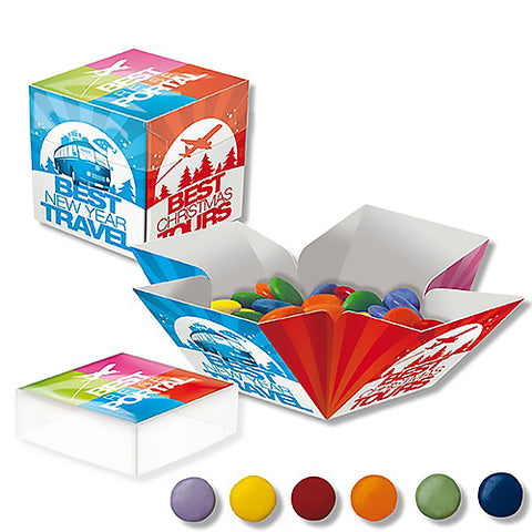 Fold Out Chocolate Beanie Cubes