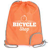 Folding Polyester Drawstring Bags  - Image 2