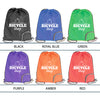Folding Polyester Drawstring Bags  - Image 6