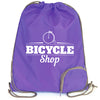 Folding Polyester Drawstring Bags  - Image 4