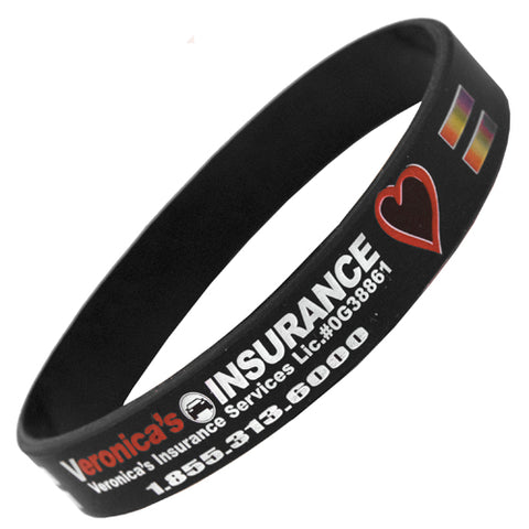 Full Colour Silicon Wristbands