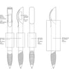 Hattrix Soft Clear Ballpen  - Image 5