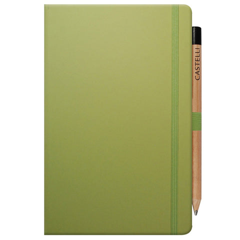 Ivory Matra Medium Notebooks with Pencil