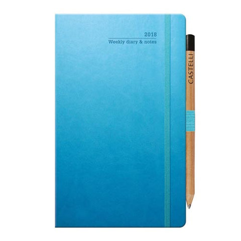 Ivory Tucson Medium Weekly Diaries with Pencil
