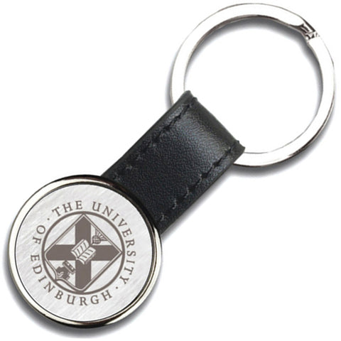 Izu Round Leather Keyrings
