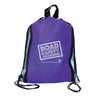 Reflective Stripe Drawstring Bag