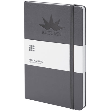 Large Moleskin Hardback Ruled Notebook